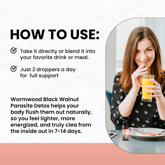 Wormwood Black Walnut Parasite Detox