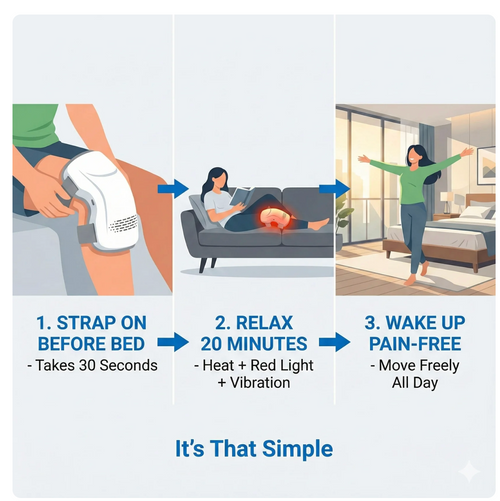 ThermaFlex Smart Heated Knee Massager