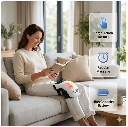ThermaFlex Smart Heated Knee Massager