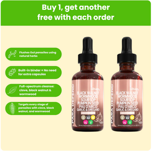 Wormwood Black Walnut Parasite Detox