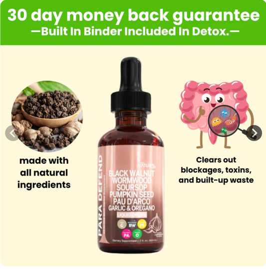 Wormwood Black Walnut Parasite Detox